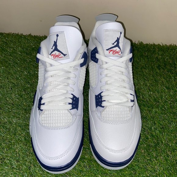 Air Jordan 4 Retro Midnight Navy B-Grade Men’s Size DH6927-140 NEW main image 5